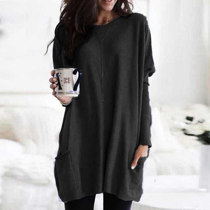 Marion - Women's Oversized Round Neck Jumper