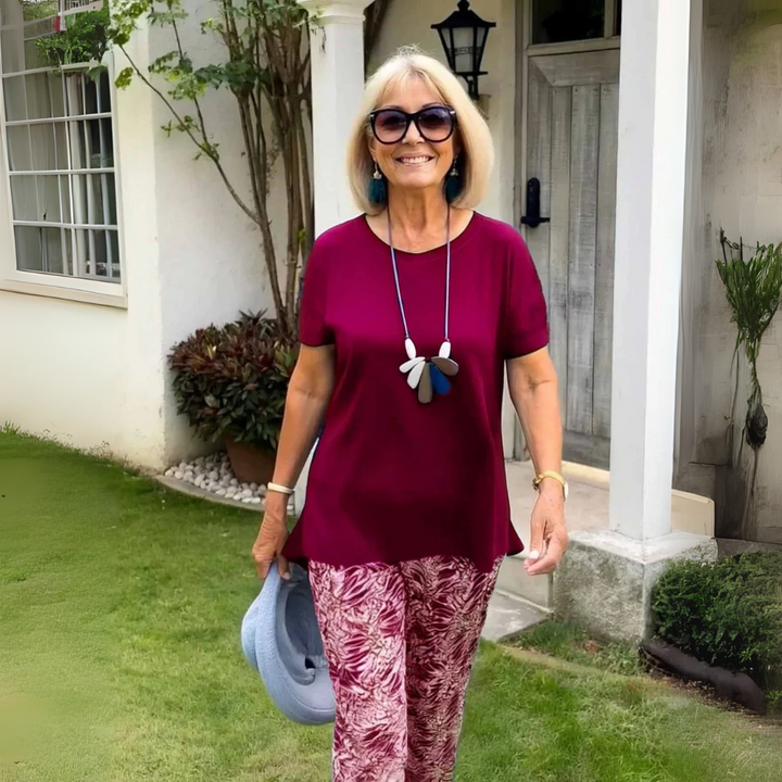 Allegra | Cotton-Blend Two-Piece Set – Effortless Elegance and All-Day Comfort