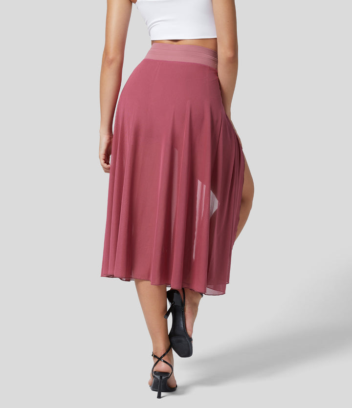 Livan | High-Waisted 2-in-1 Skirt