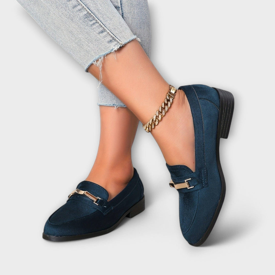 Noémie | Summer Breeze Flannel Loafers