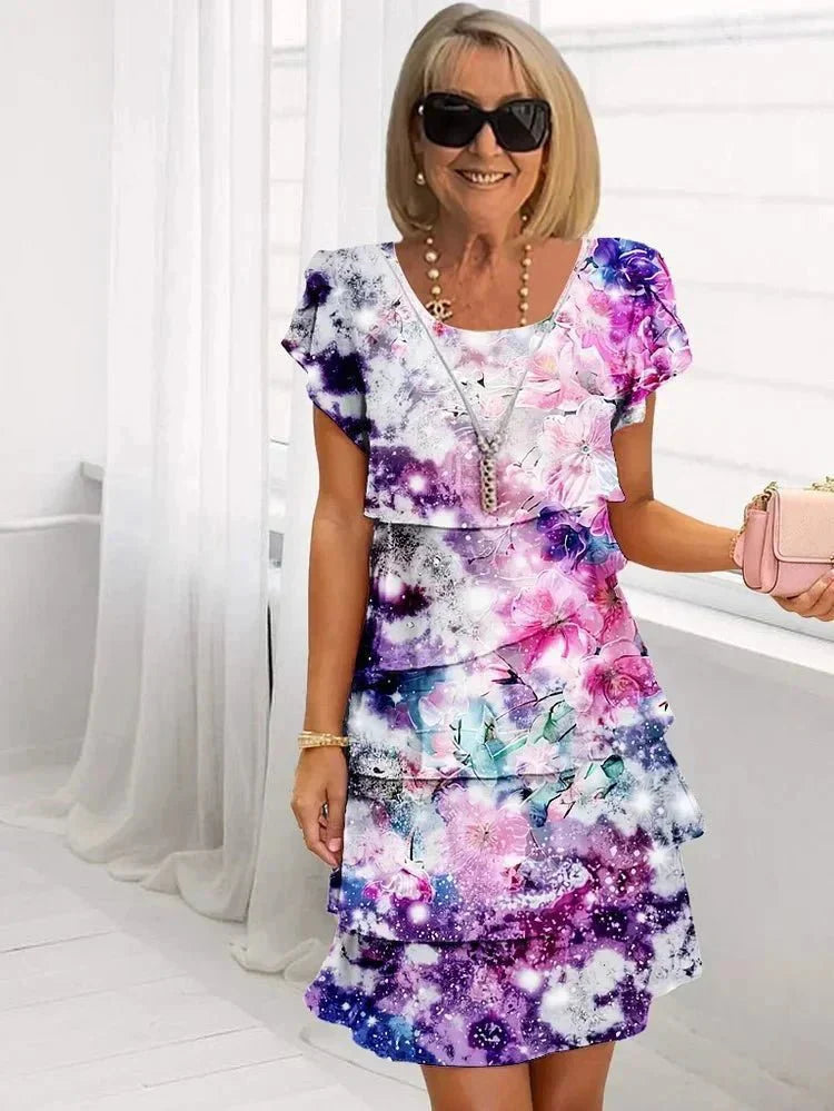 Jenna | Flowing Floral Maxi Dress