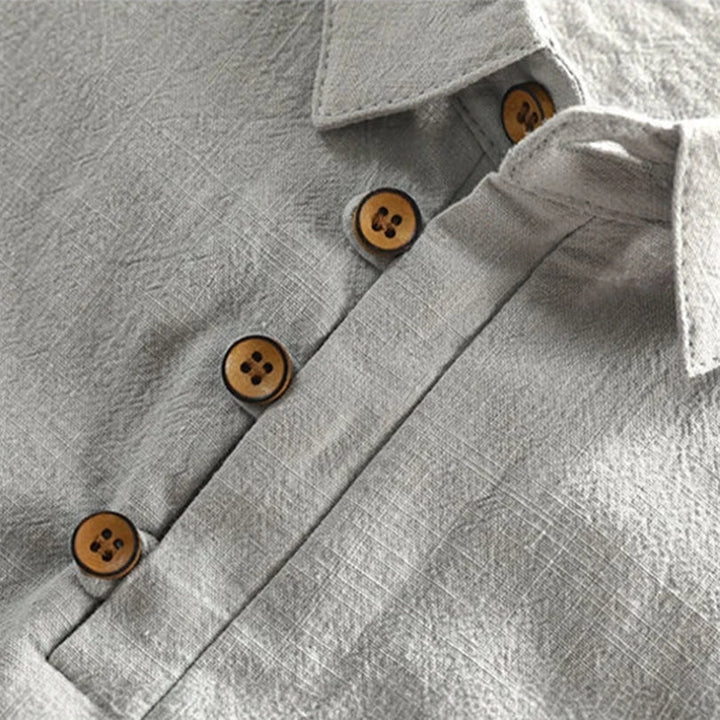 Genji - Men's Short Sleeve Shirt in Japanese Style