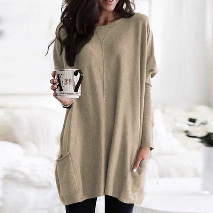 Marion - Women's Oversized Round Neck Jumper
