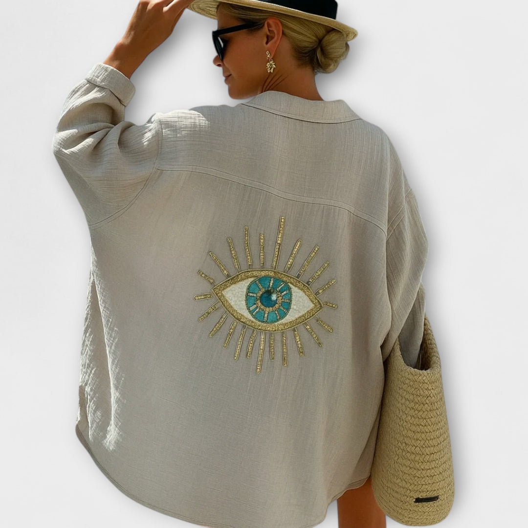 Ibiza Sun Goddess Casual Blouse