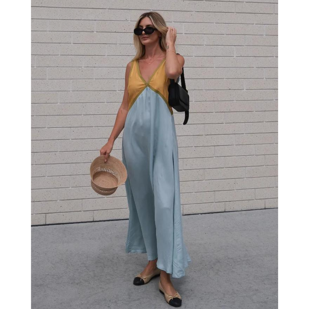 Maeve | Sleeveless V-Neck Dress