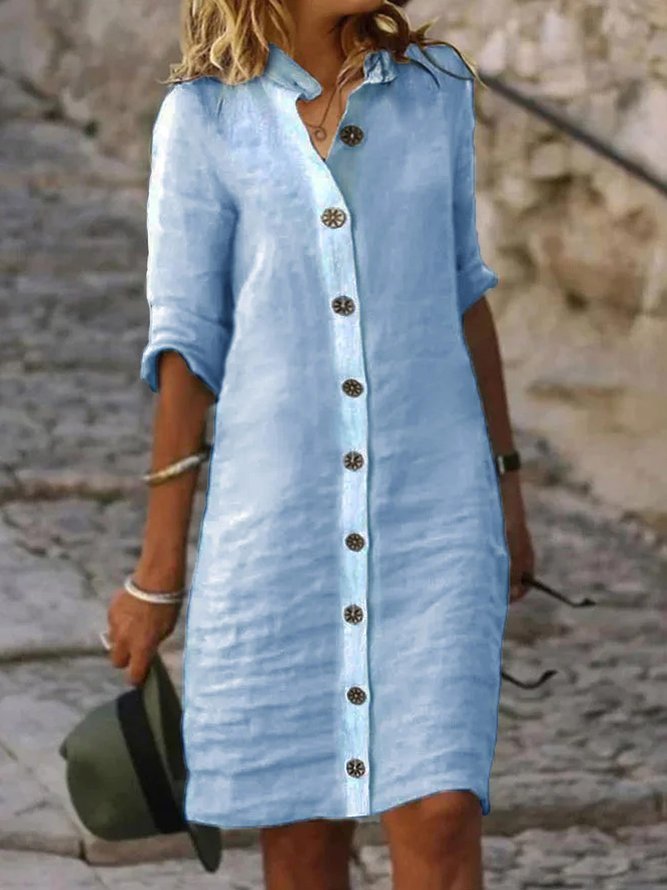 Patty Cotton & Linen Dress