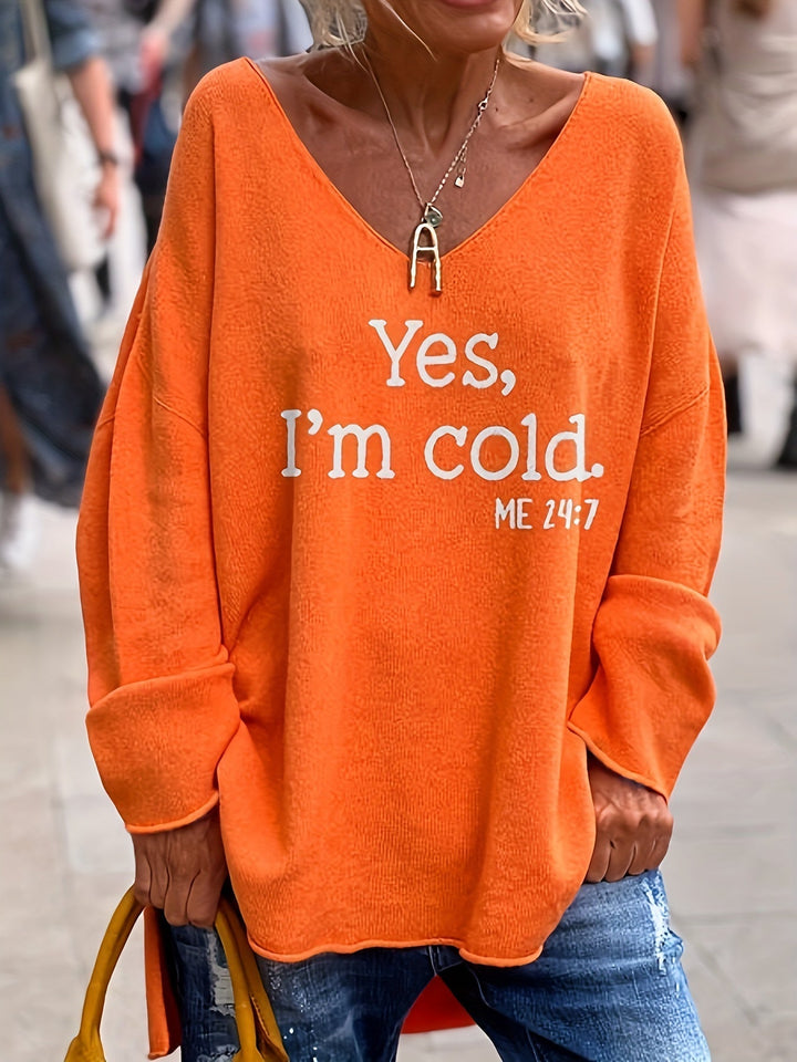 Aileen - Women's Relaxed Fit Oversized Sweater