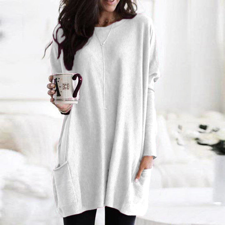 Marion - Women's Oversized Round Neck Jumper