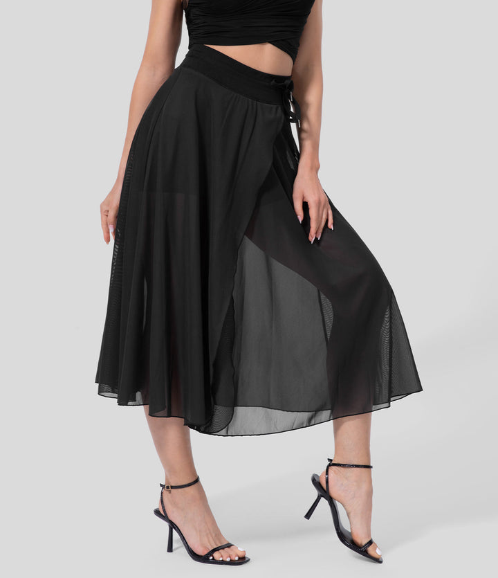 Livan | High-Waisted 2-in-1 Skirt