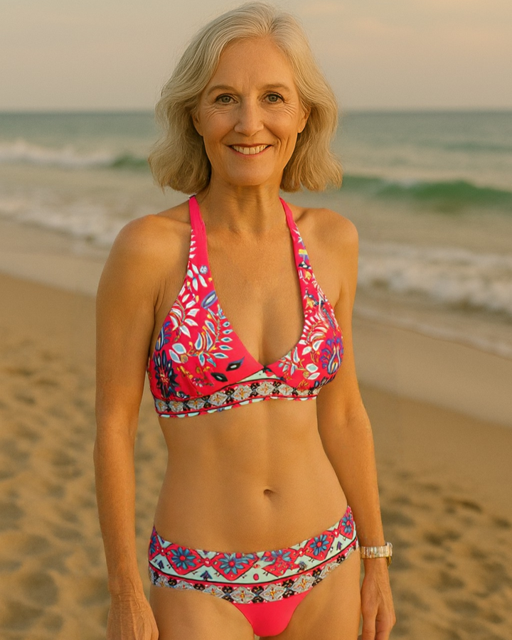 Sandra - Bohemian-Inspired Halter Bikini