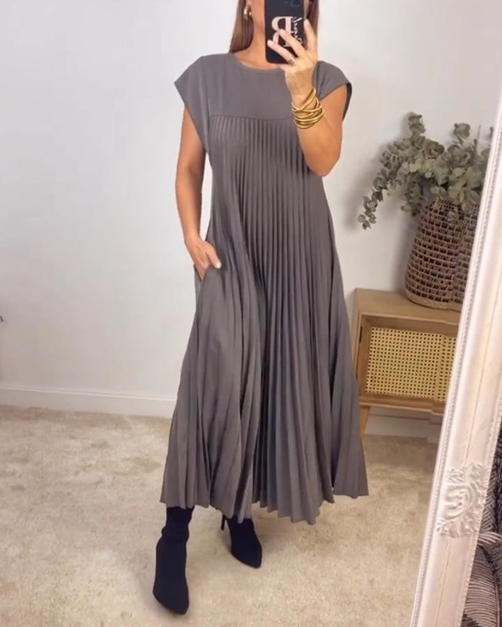 Orly™ Pleated Maxi Dress