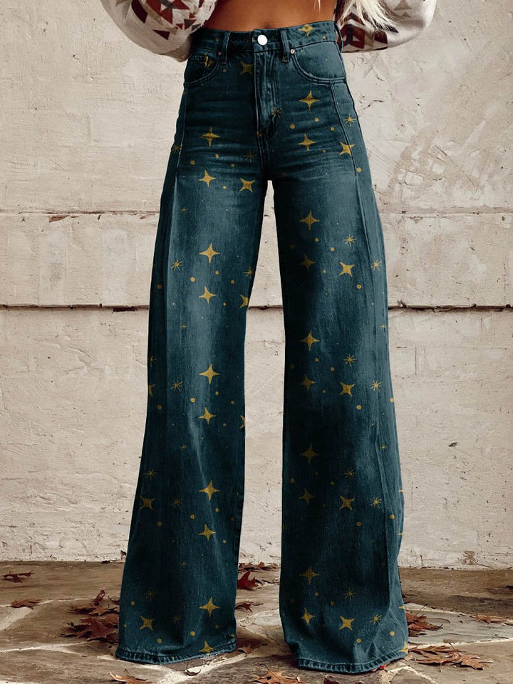 Celeste | Retro-Inspired Flared Trousers