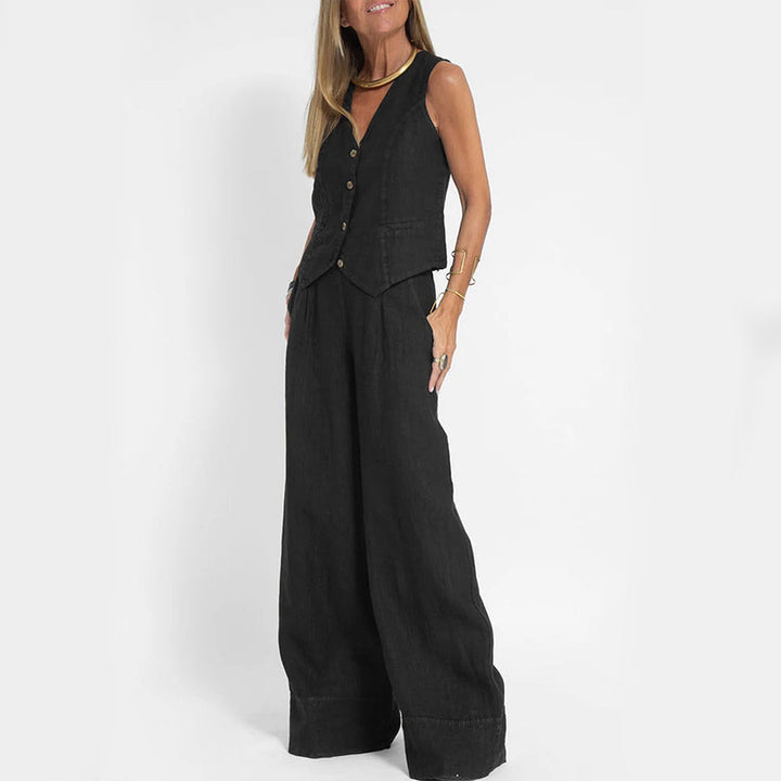 Celine Vest & Pants Set