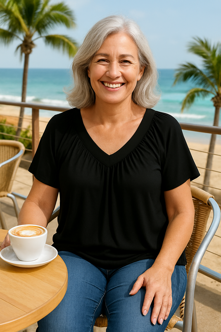 Maris | Luxe Comfort Top – Effortless Elegance for Daily Wear