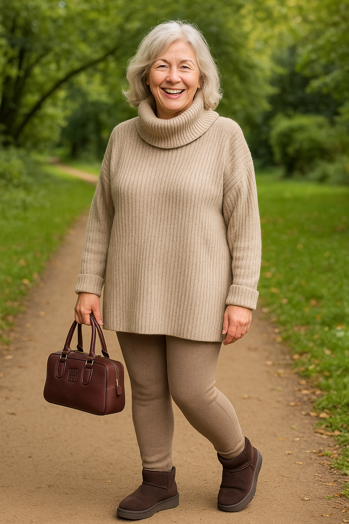 Rowena Sweater Dress – Effortless Elegance for Every Occasion