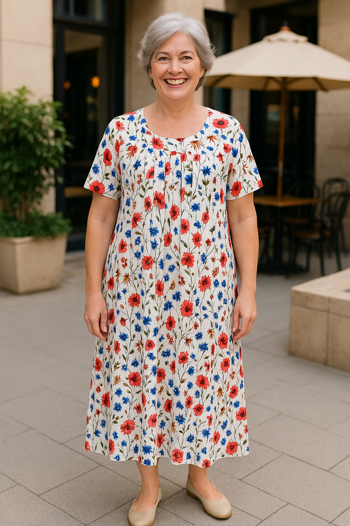 Ivryrose | Elegant Flow Dress – Tummy-Friendly Fit