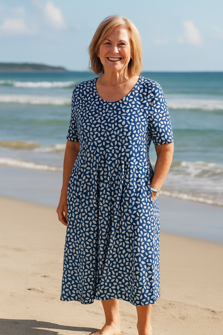 Ivryrose | Elegant Flow Dress – Tummy-Friendly Fit