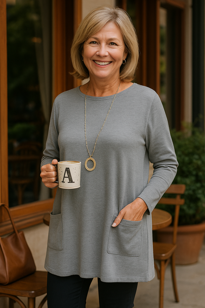 Isola | Everyday Tunic – Effortlessly Elegant with Convenient Pockets