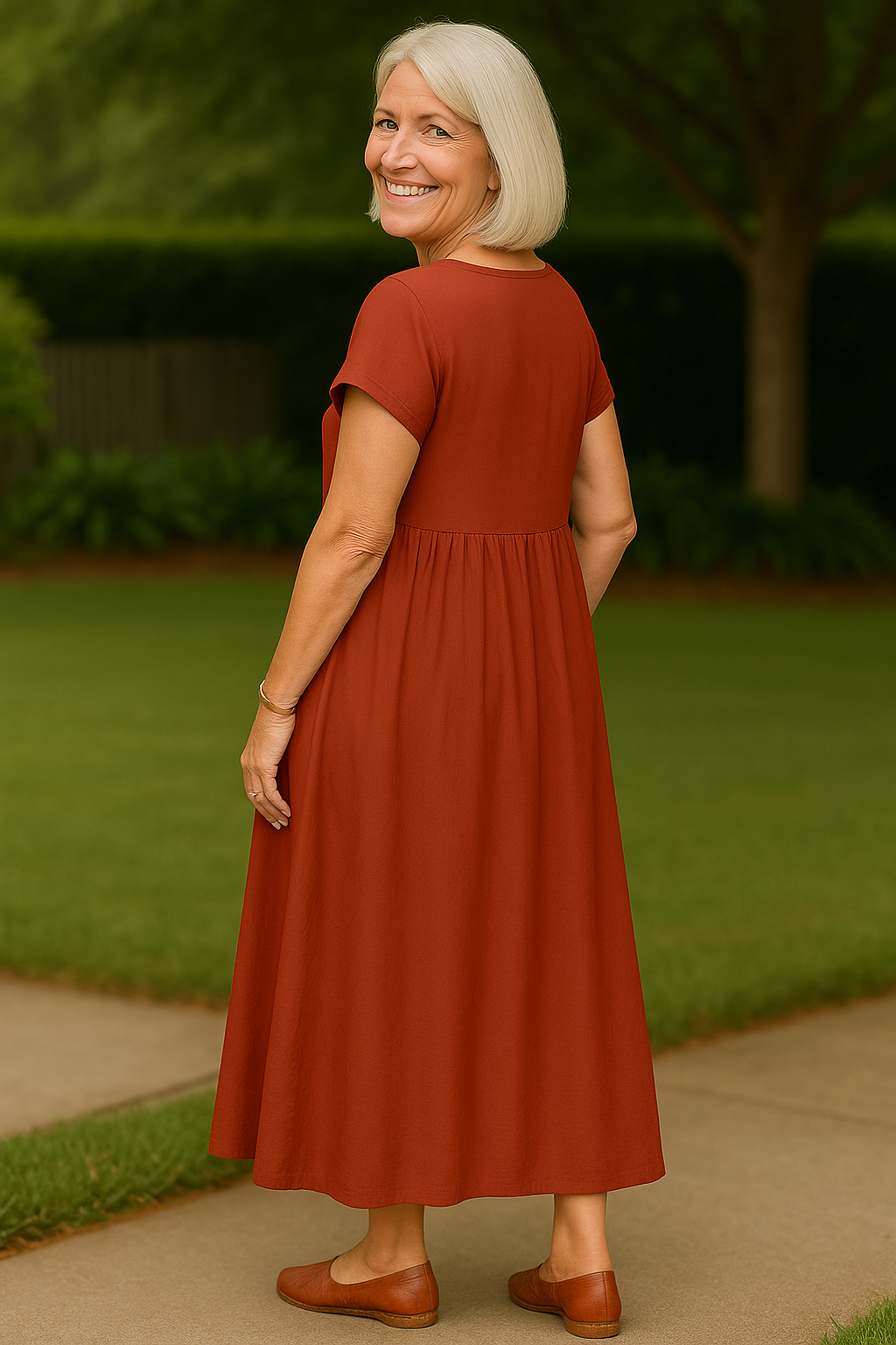 Ruby Pocket Dress - Effortless Comfort Redefined
