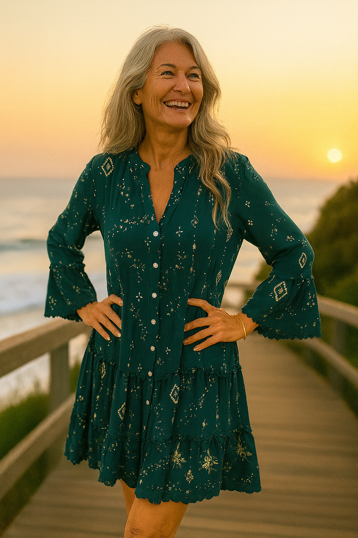 Clovelly | Bohemian Breeze Midi Dress