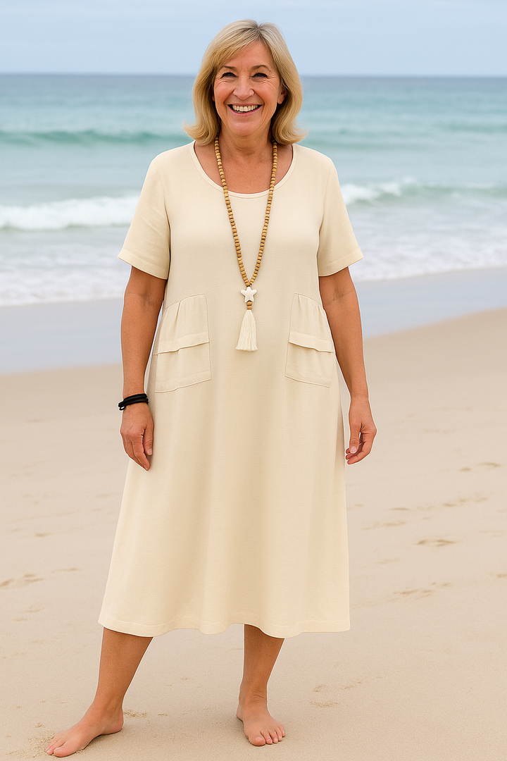 Leah | Effortless Confidence Dress – Comfortable, Figure-Flattering & Versatile for Any Occasion