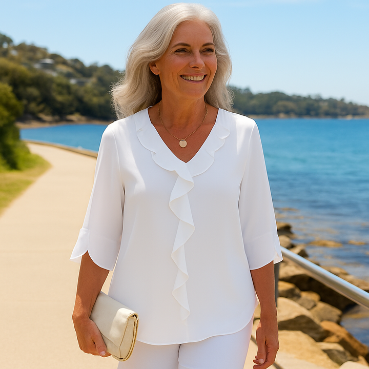 Florise | Effortless Elegance Blouse – Soft, Breathable, and Flattering