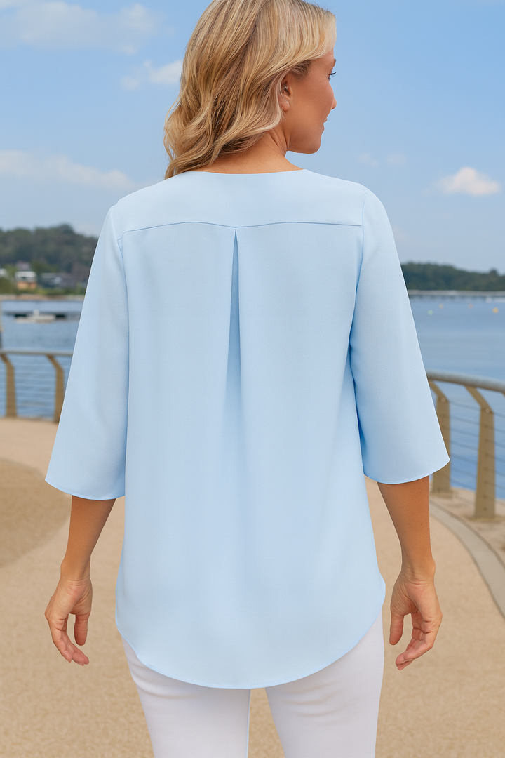Florise | Effortless Elegance Blouse – Soft, Breathable, and Flattering