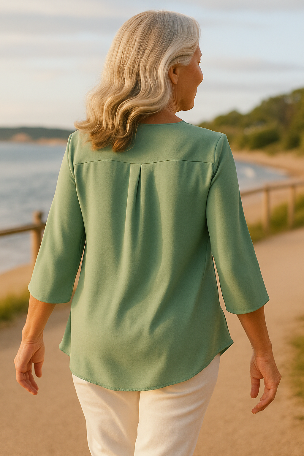 Florise | Effortless Elegance Blouse – Soft, Breathable, and Flattering