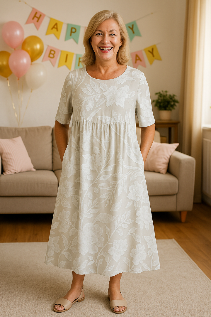 Meliora | Timeless Midi Dress – Effortless Elegance and Flattering Comfort for Everyday Wear