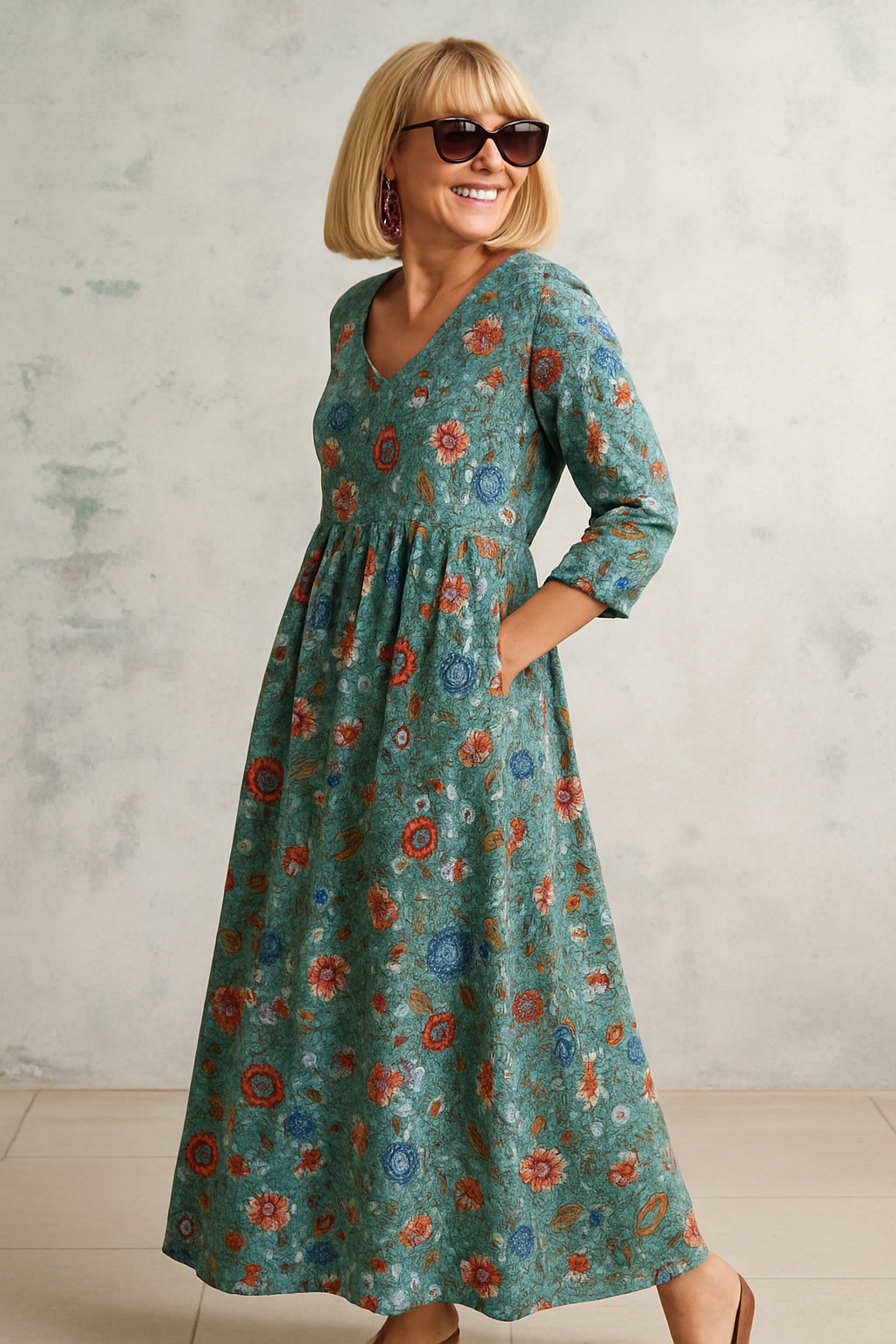 Elsie | Vintage-Inspired Relaxed Pocket Dress