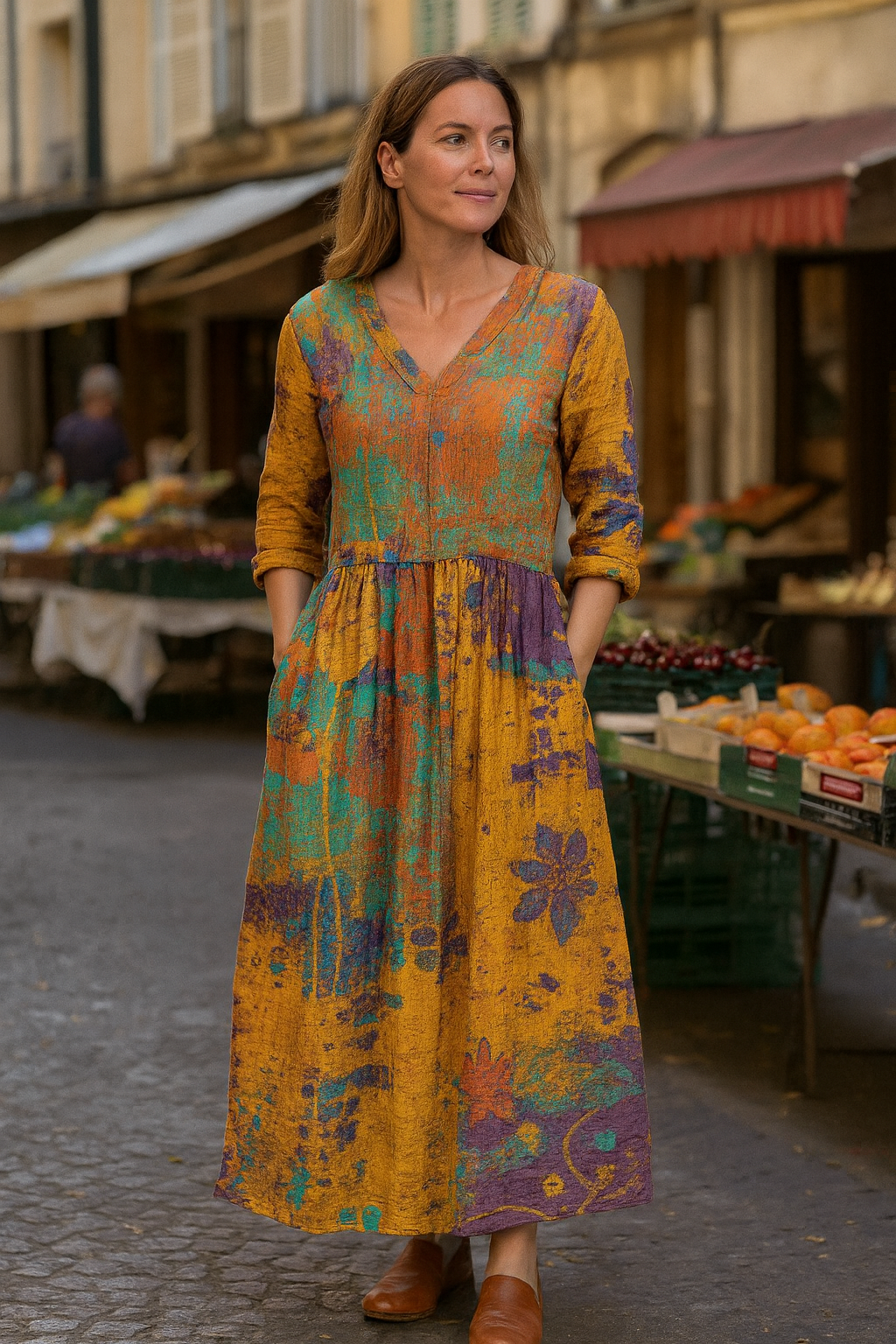 Noelia | Maxi Dress for Ultimate Comfort – Effortless Elegance and All-Day Confidence