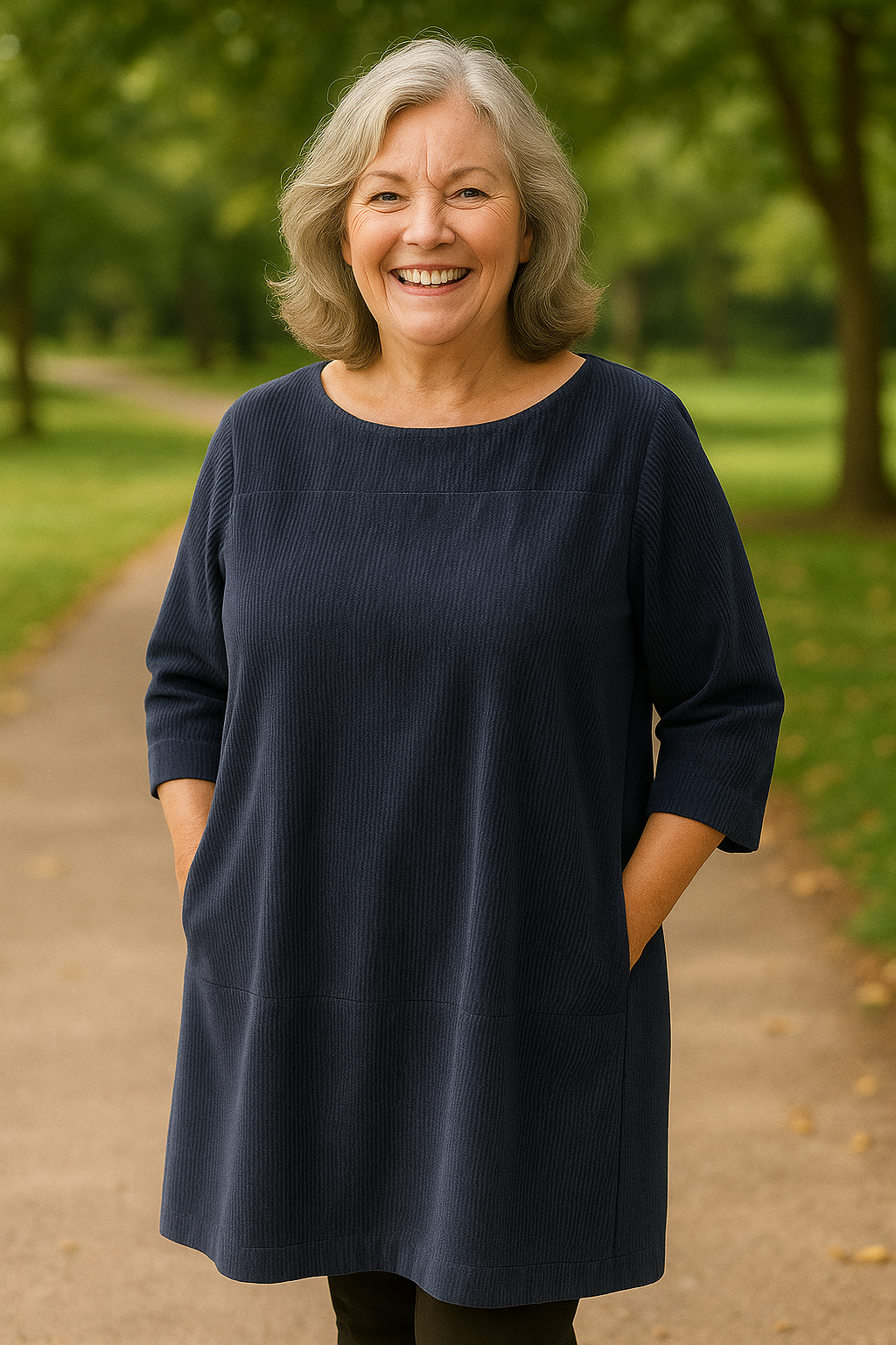 Marley | Soft Cord Tunic – Easy Comfort, Subtle Sophistication