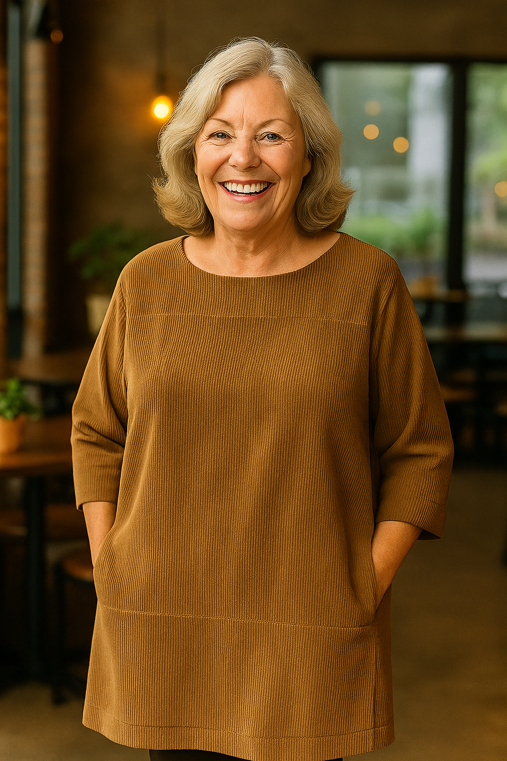 Marley | Soft Cord Tunic – Easy Comfort, Subtle Sophistication