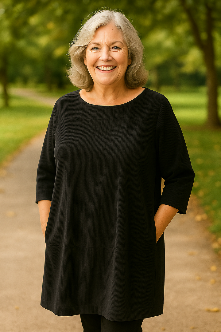 Marley | Soft Cord Tunic – Easy Comfort, Subtle Sophistication