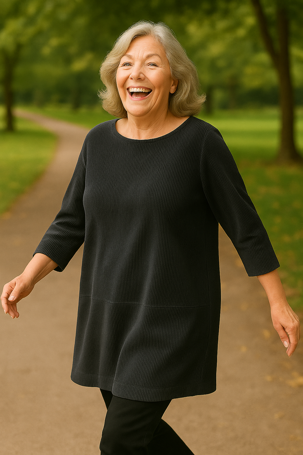 Marley | Soft Cord Tunic – Easy Comfort, Subtle Sophistication