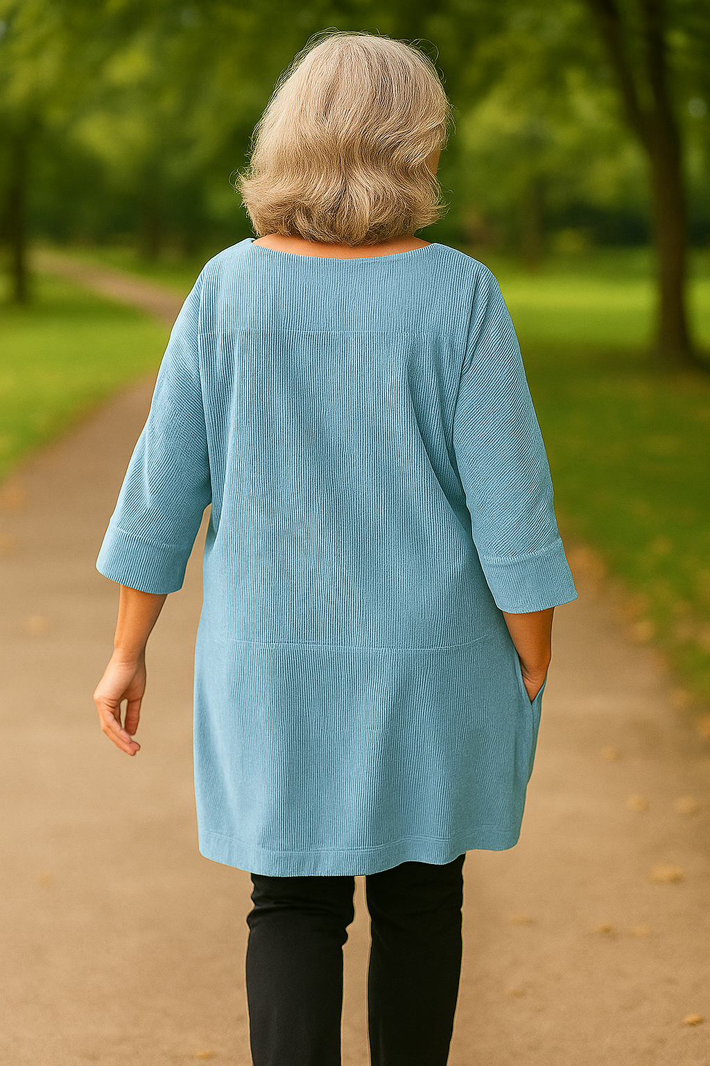 Marley | Soft Cord Tunic – Easy Comfort, Subtle Sophistication