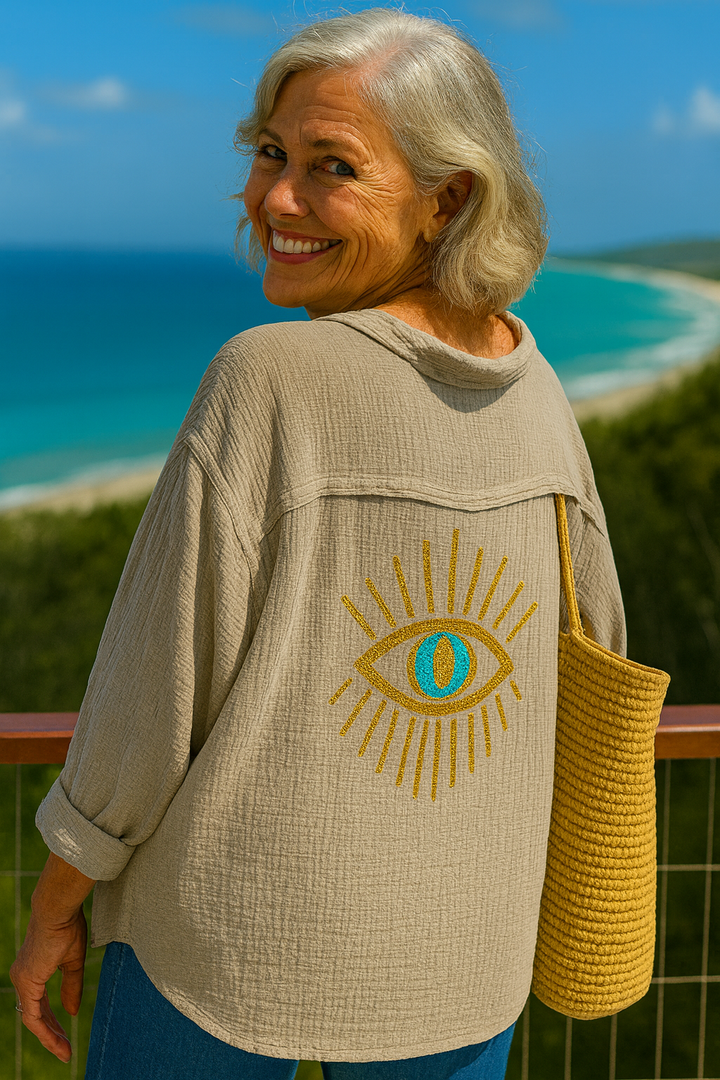 Harley Effortless Elegance Blouse - Statement Piece