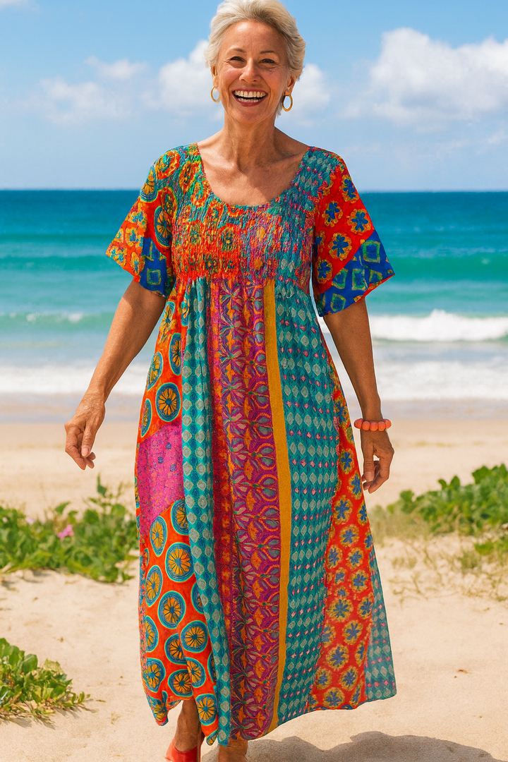 Althea | Everyday Comfort Maxi Dress – Effortlessly Flattering Style