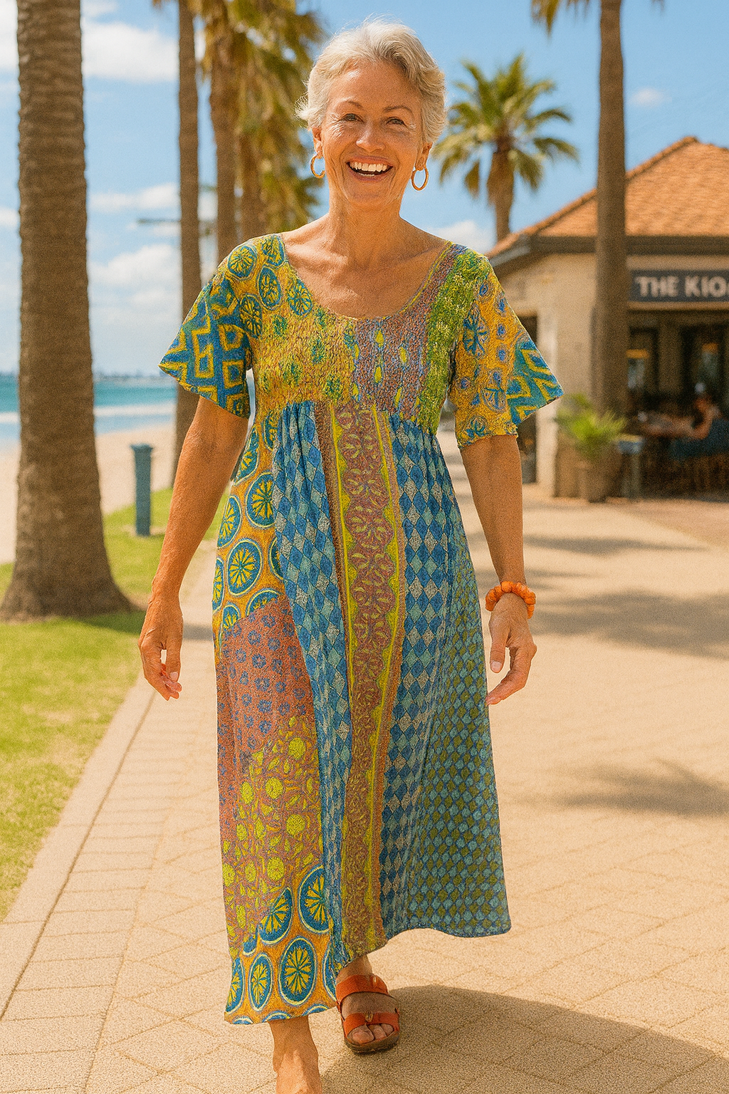 Althea | Everyday Comfort Maxi Dress – Effortlessly Flattering Style