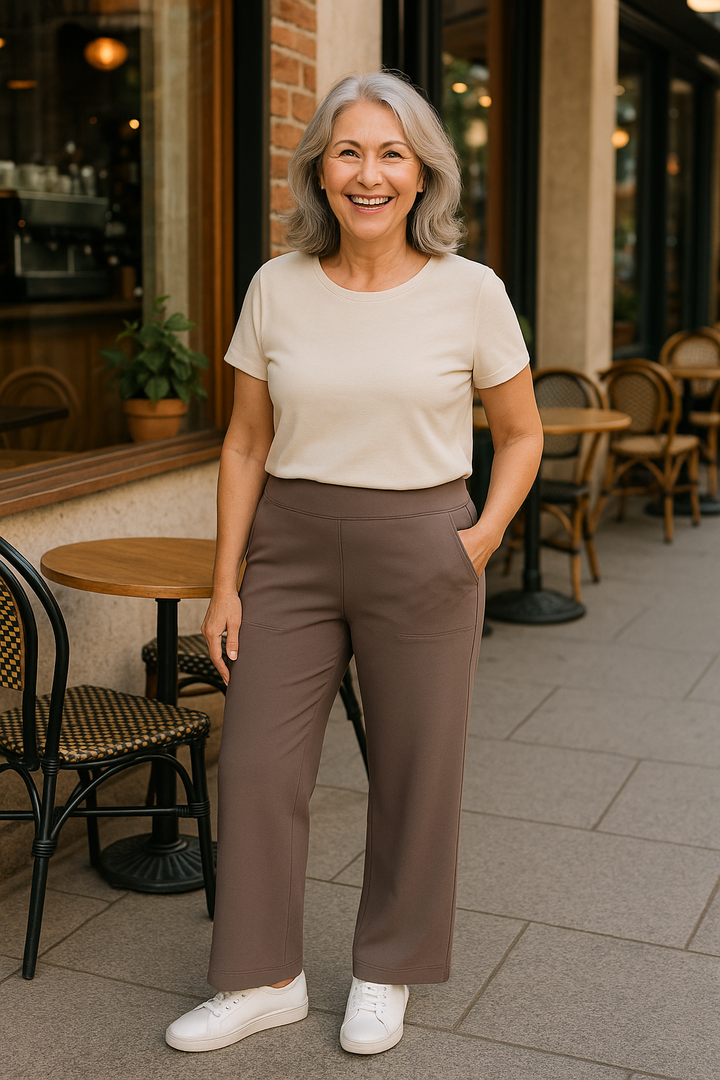 Lucinda | Effortlessly Elegant Relaxed Wide-Leg Pants