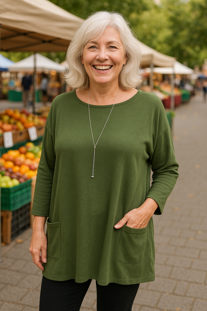 Isola | Everyday Tunic – Effortlessly Elegant with Convenient Pockets