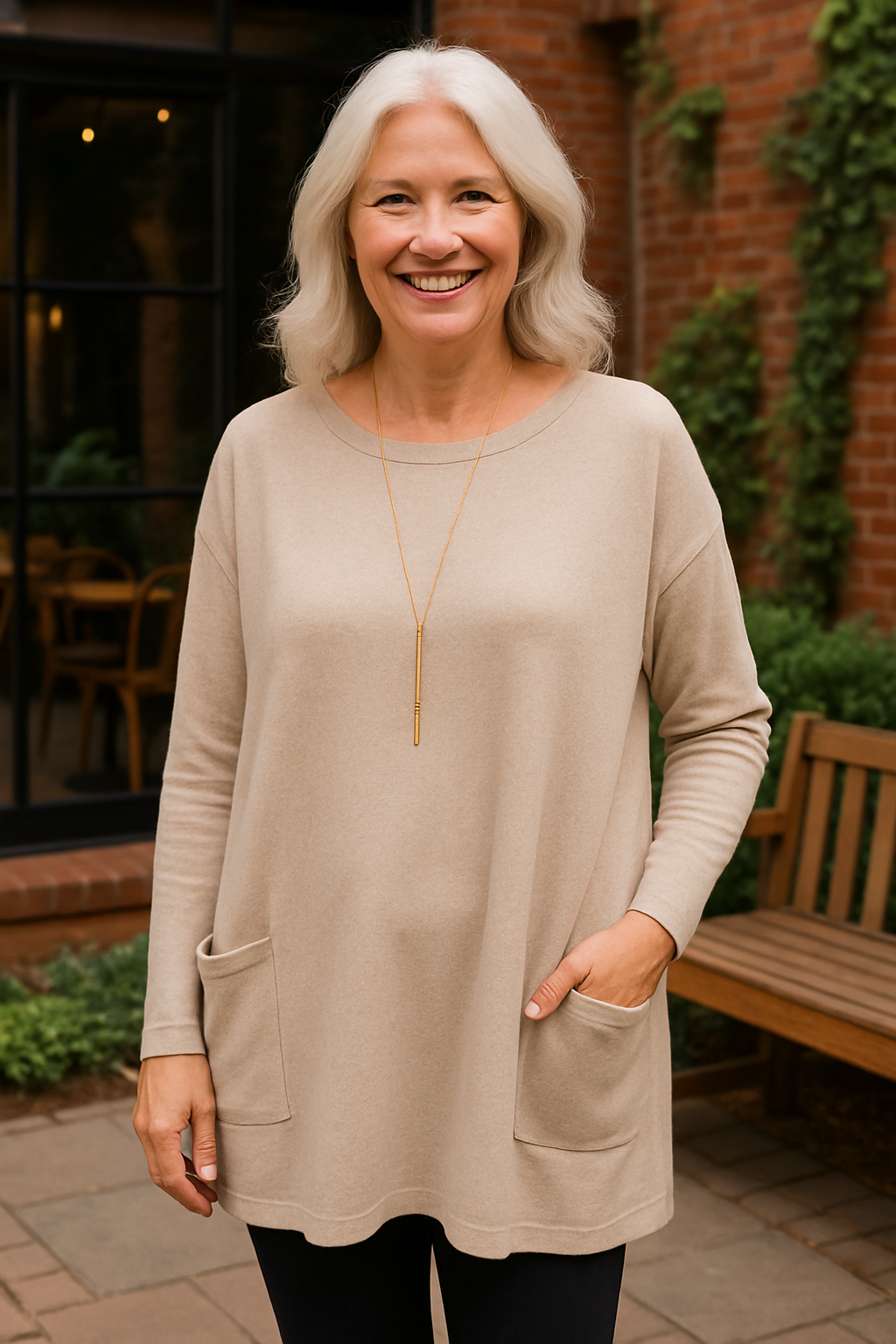 Isola | Everyday Tunic – Effortlessly Elegant with Convenient Pockets