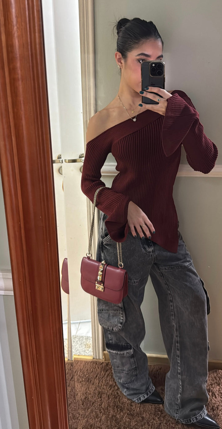 Isabela Modal Knit Cut-Outs