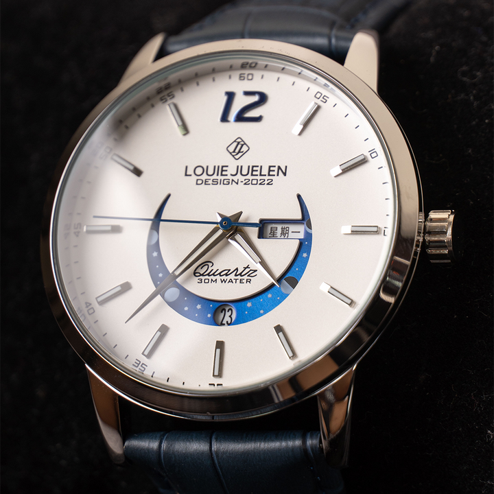 Chic Moonphase Timepiece