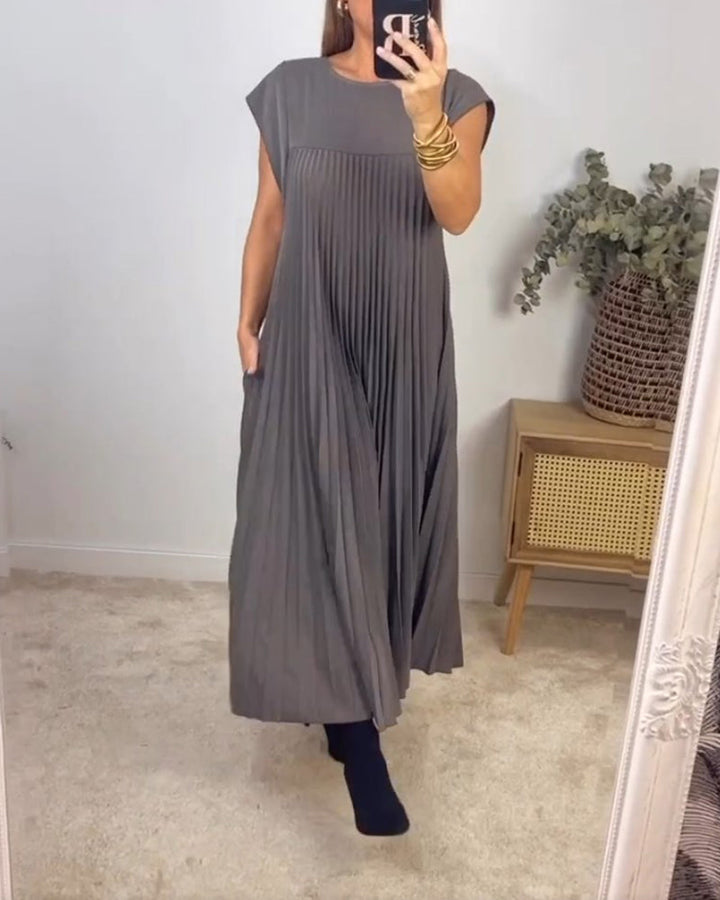 Orly™ Pleated Maxi Dress