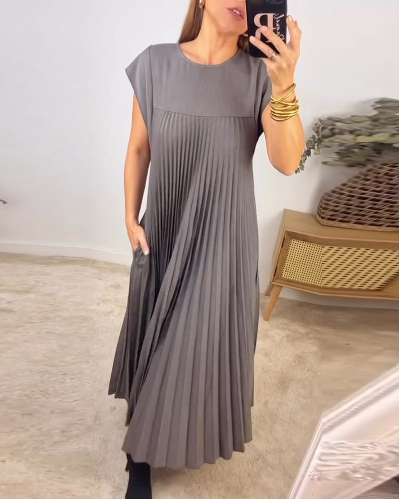 Orly™ Pleated Maxi Dress