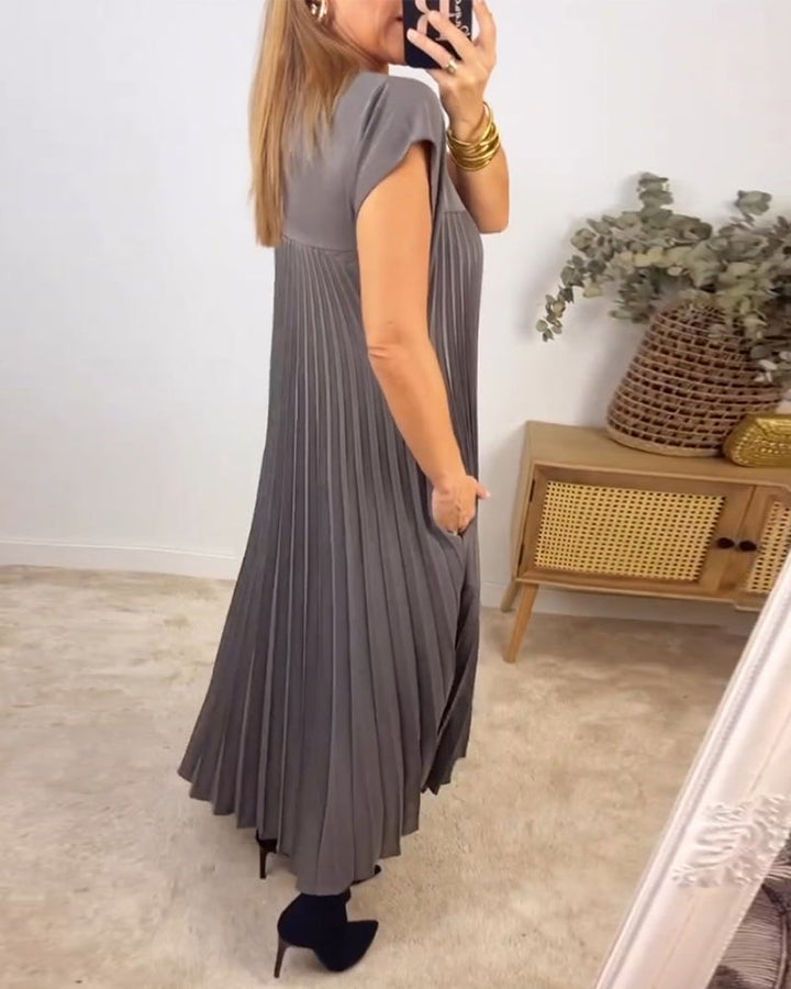 Orly™ Pleated Maxi Dress