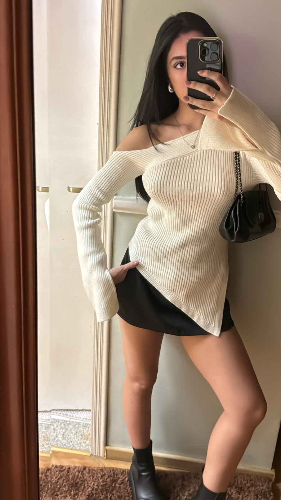 Isabela Modal Knit Cut-Outs