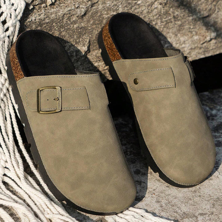 Leroy™ Boston Leather Slip-Ons