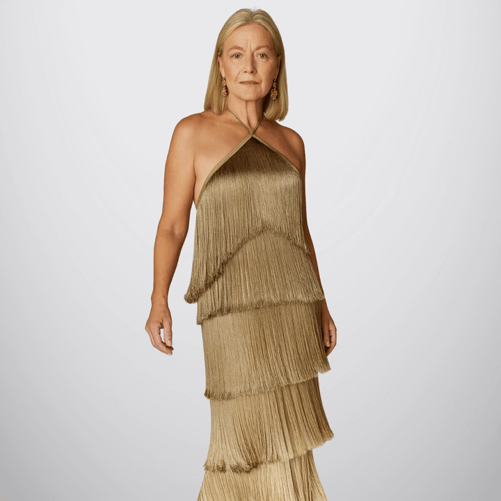 EVA | DRESS WITH TASSEL DETAILS